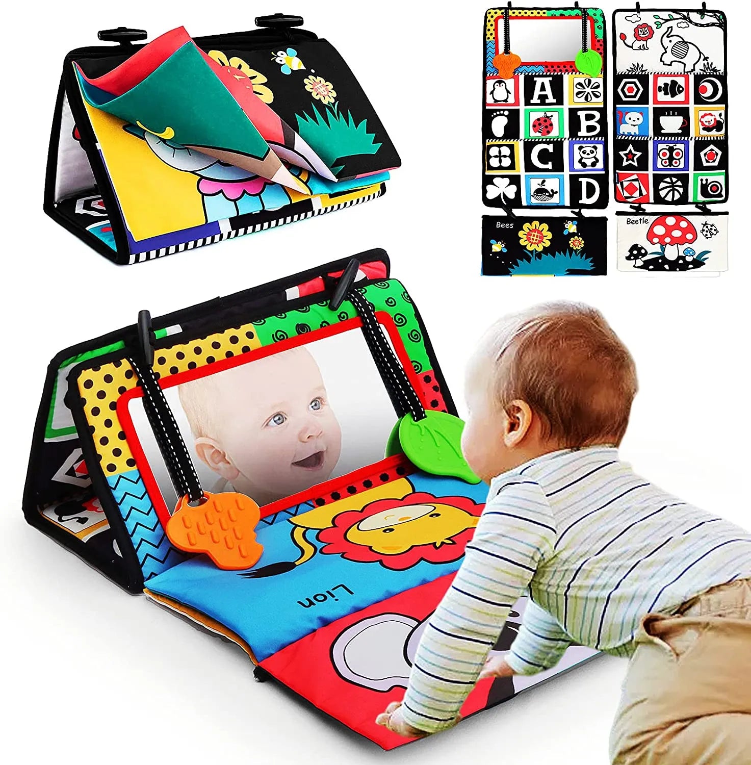Montessori Pattern Floor Mirror