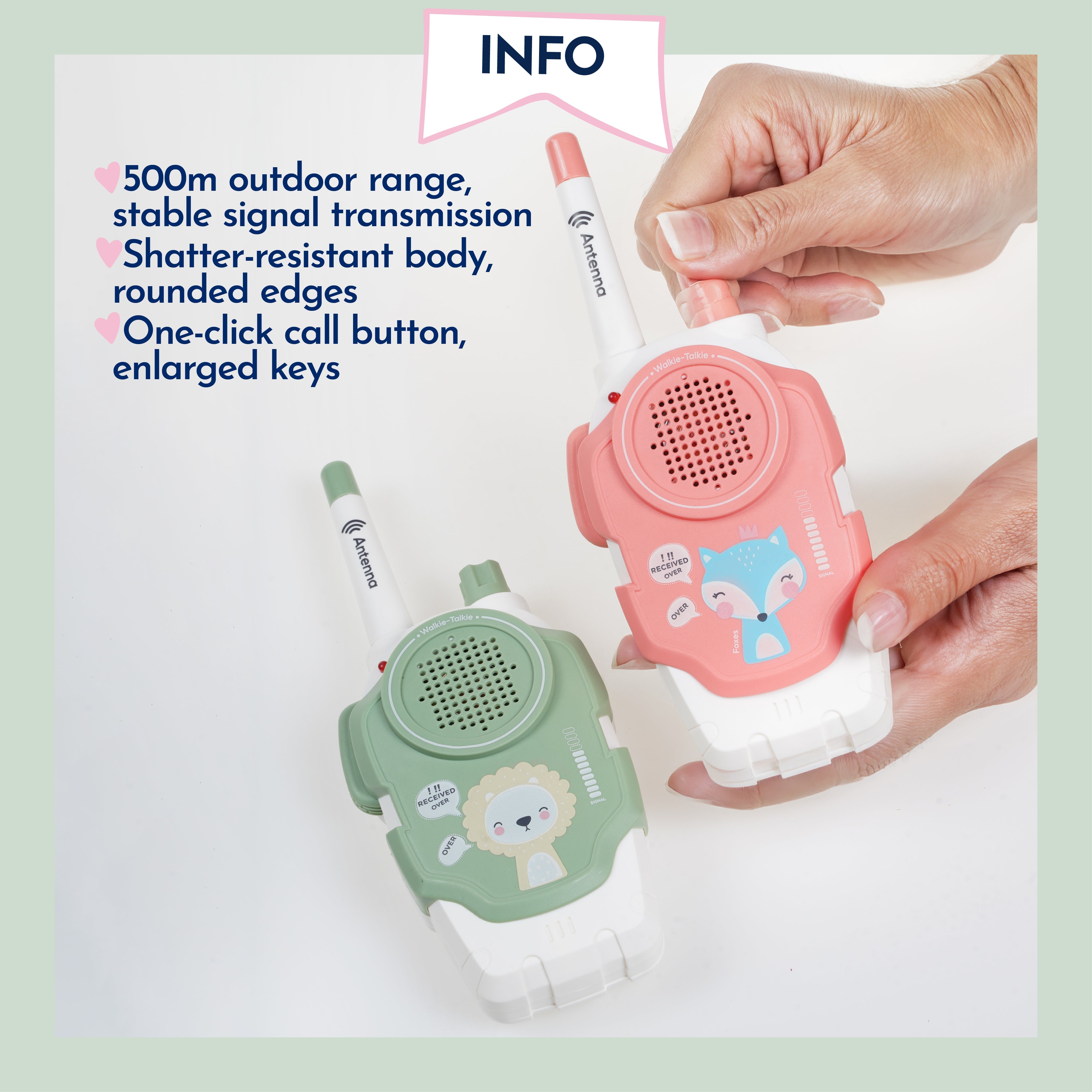 Montessori Tiny Walkie Talkies